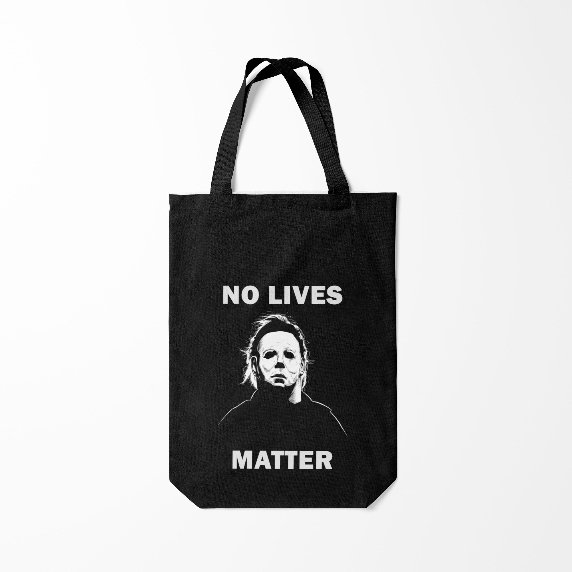 

Сумка шoппер унисекс Burnettie MICHAEL MYERS, черный, MICHAEL MYERS