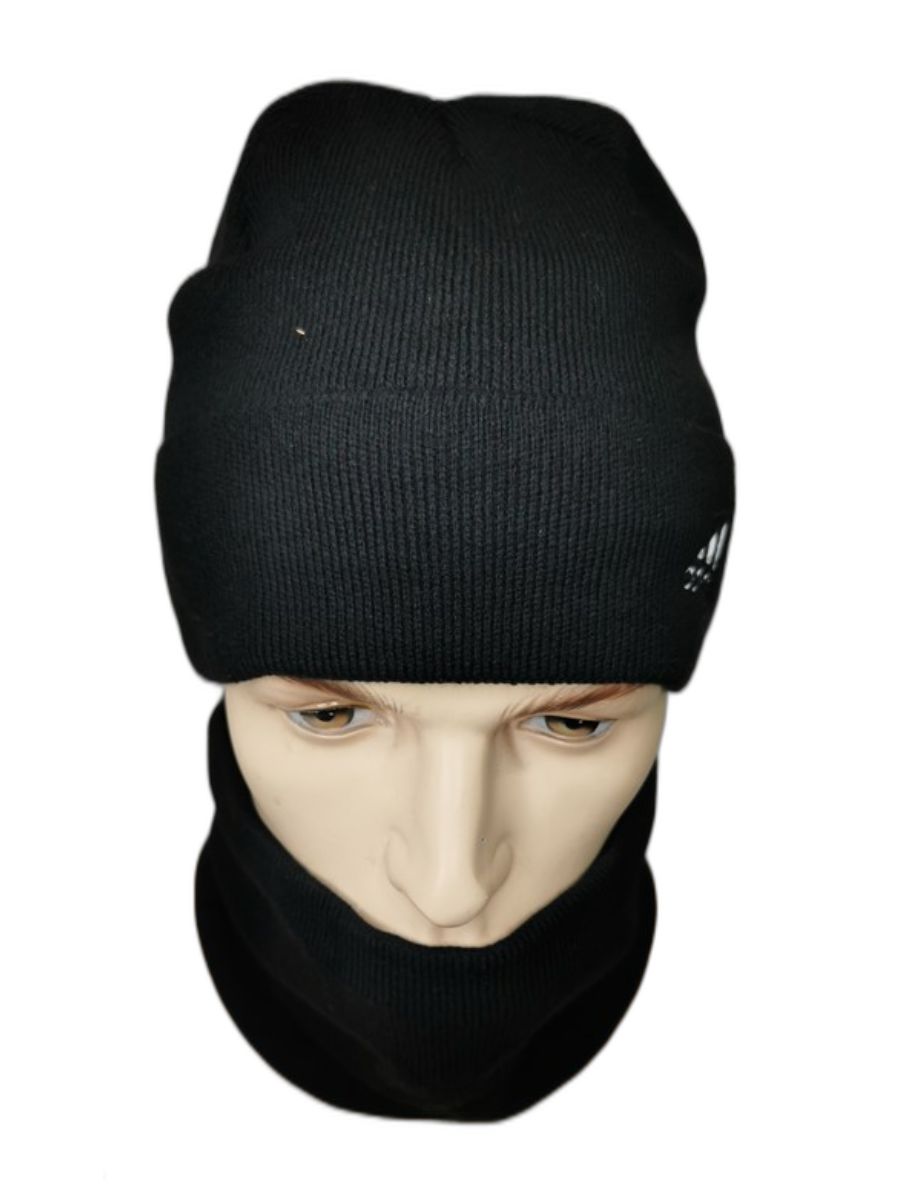 

Комплект детский NoBrand Бини 101комплект, черный, onesize, Бини 101комплект