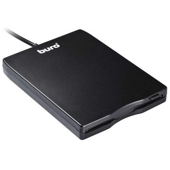 Привод Buro BUM-USB FDD 1.44Mb Black