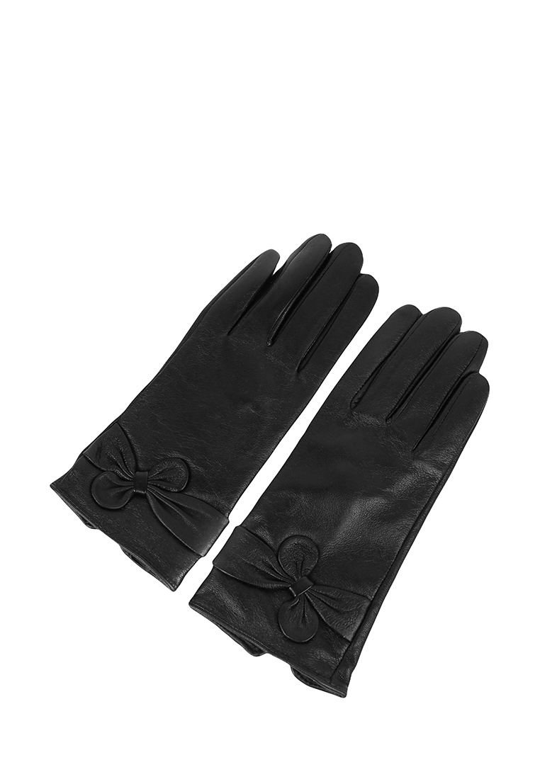 Перчатки женские Alessio Nesca A49402 черные, р. M