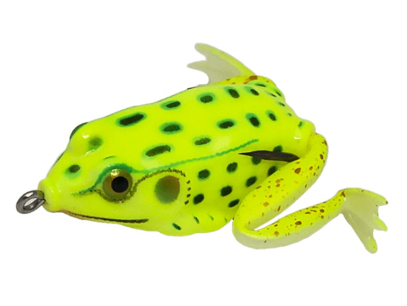 

Мягкие приманки LureMax Лягушка Kicker Frog FR02, 5,5см, Зеленый, LSFKF55-FR02