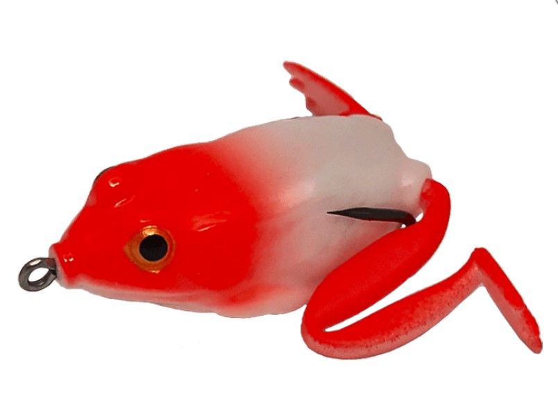 

Мягкие приманки LureMax Лягушка Kicker Frog FR05, 5,5см, Красный, LSFKF55-FR05