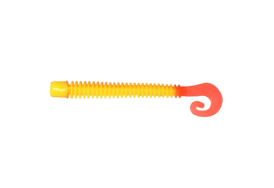 

Мягкие приманки LureMax CHEEKY WORM 4''/10 см, LSCW4-06-054 Corn RT (6 шт.), Желтый;красный, LSCW4-06-054