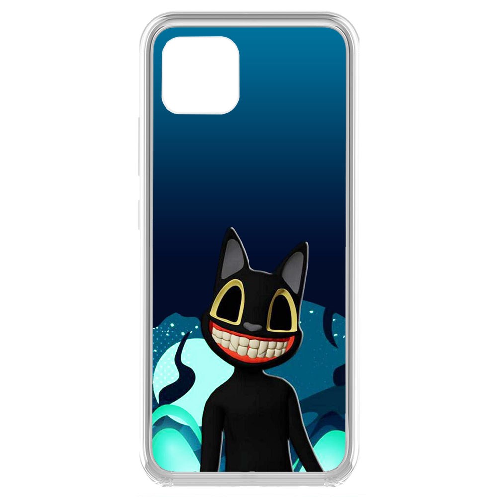 

Чехол-накладка Krutoff Clear Case Хаги Ваги - Картун Кэт для Realme C11