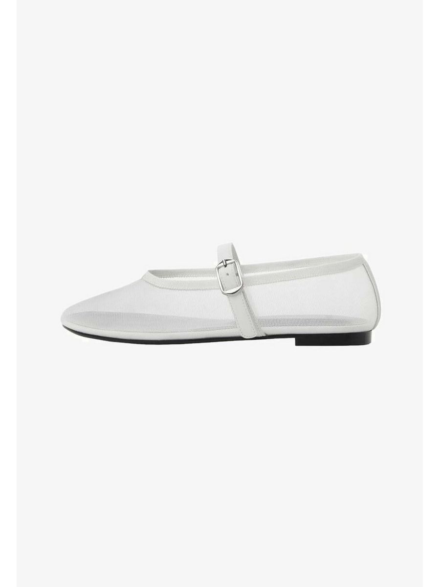 

Балетки женские MANGO BRUMAS белые 36 EU, Белый, BRUMAS