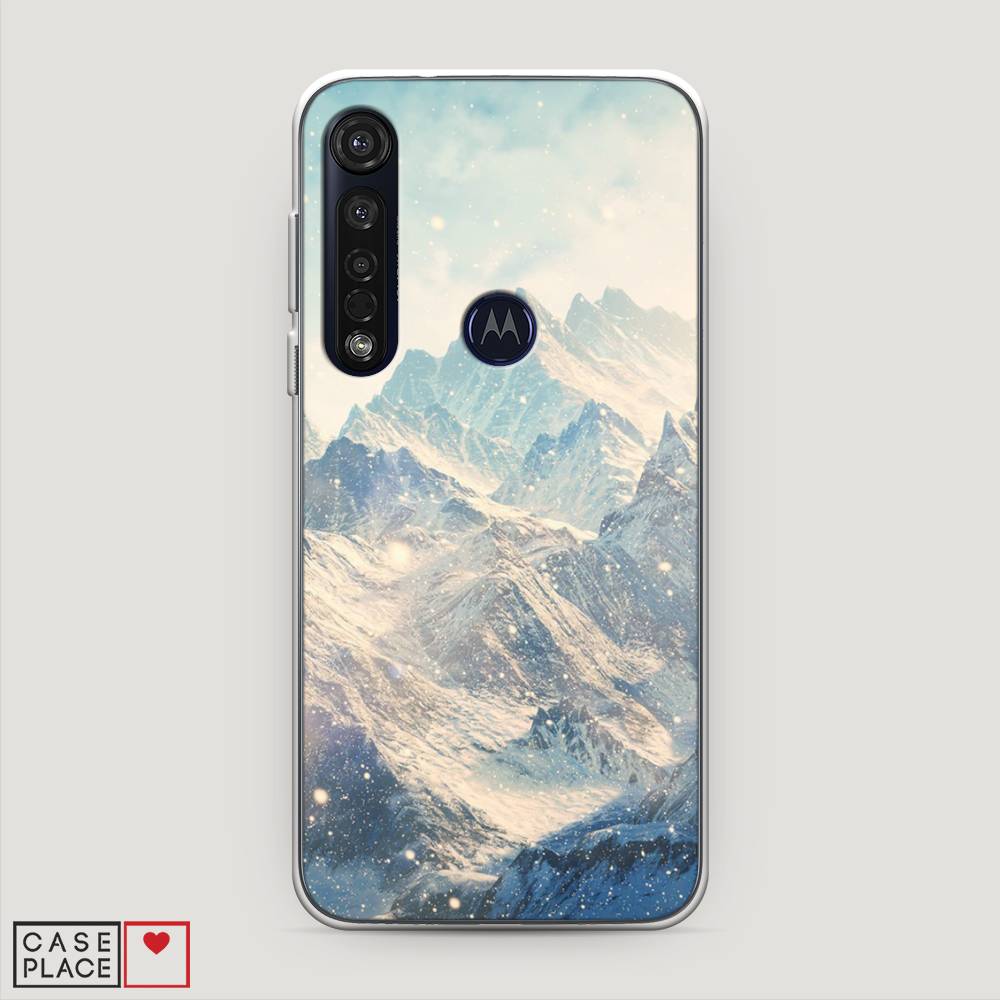 

Чехол Awog на Motorola Moto G8 Plus "Горы 4", Разноцветный, 241450-4