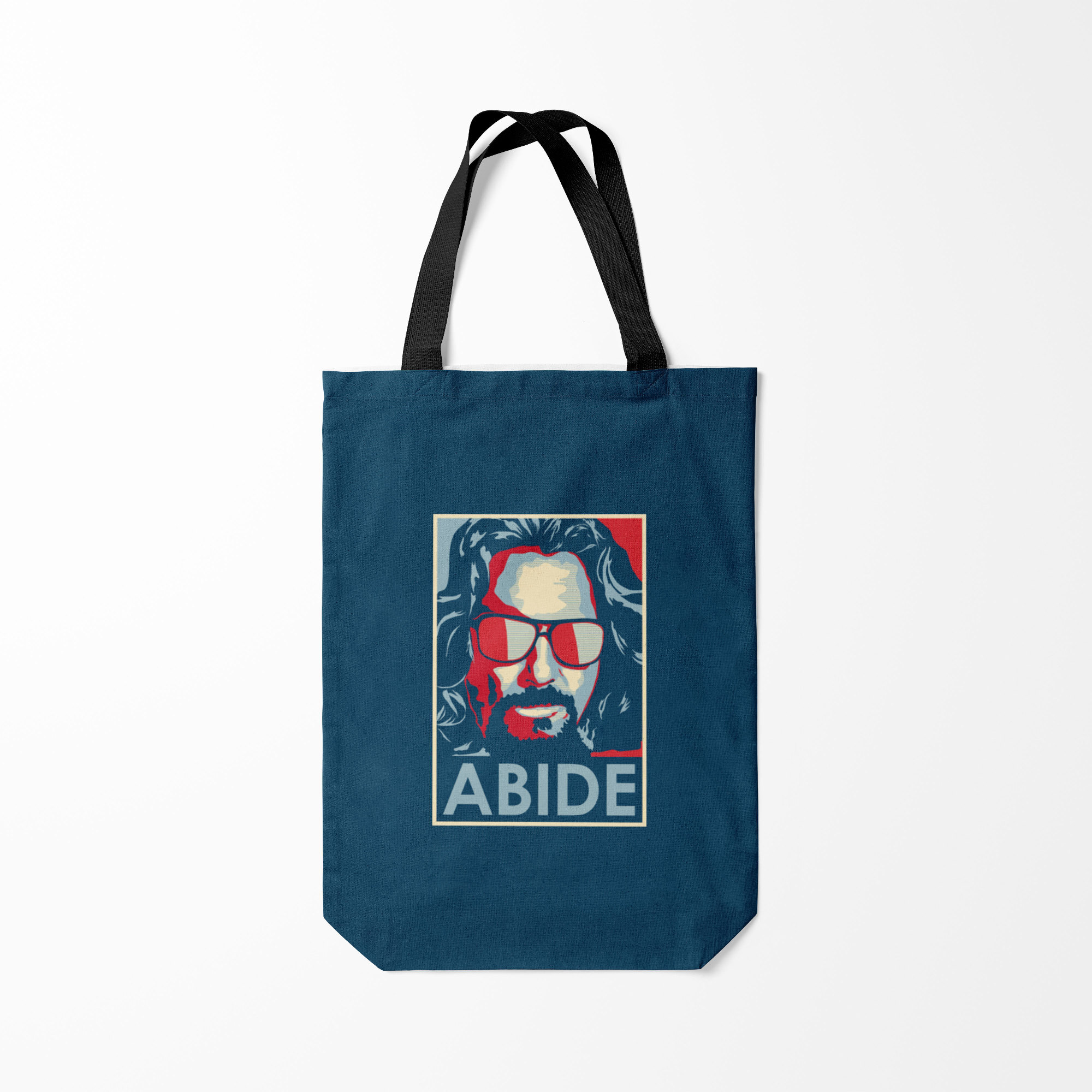 

Сумка шoппер унисекс Burnettie ABIDE Большой Лебовский, синий, Разноцветный, ABIDE Большой Лебовский