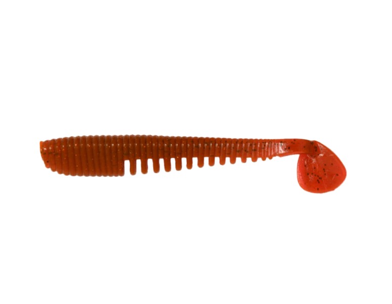 

Мягкие приманки LureMax YOBBO 3''/7,5 см, LSY3-06-055 Orange Loсh (6 шт.), Красный, LSY3-06-055