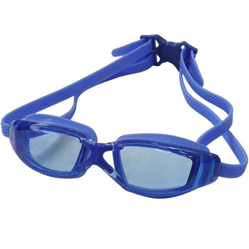 Очки для плавания взрослые синие Спортекс E38895-1