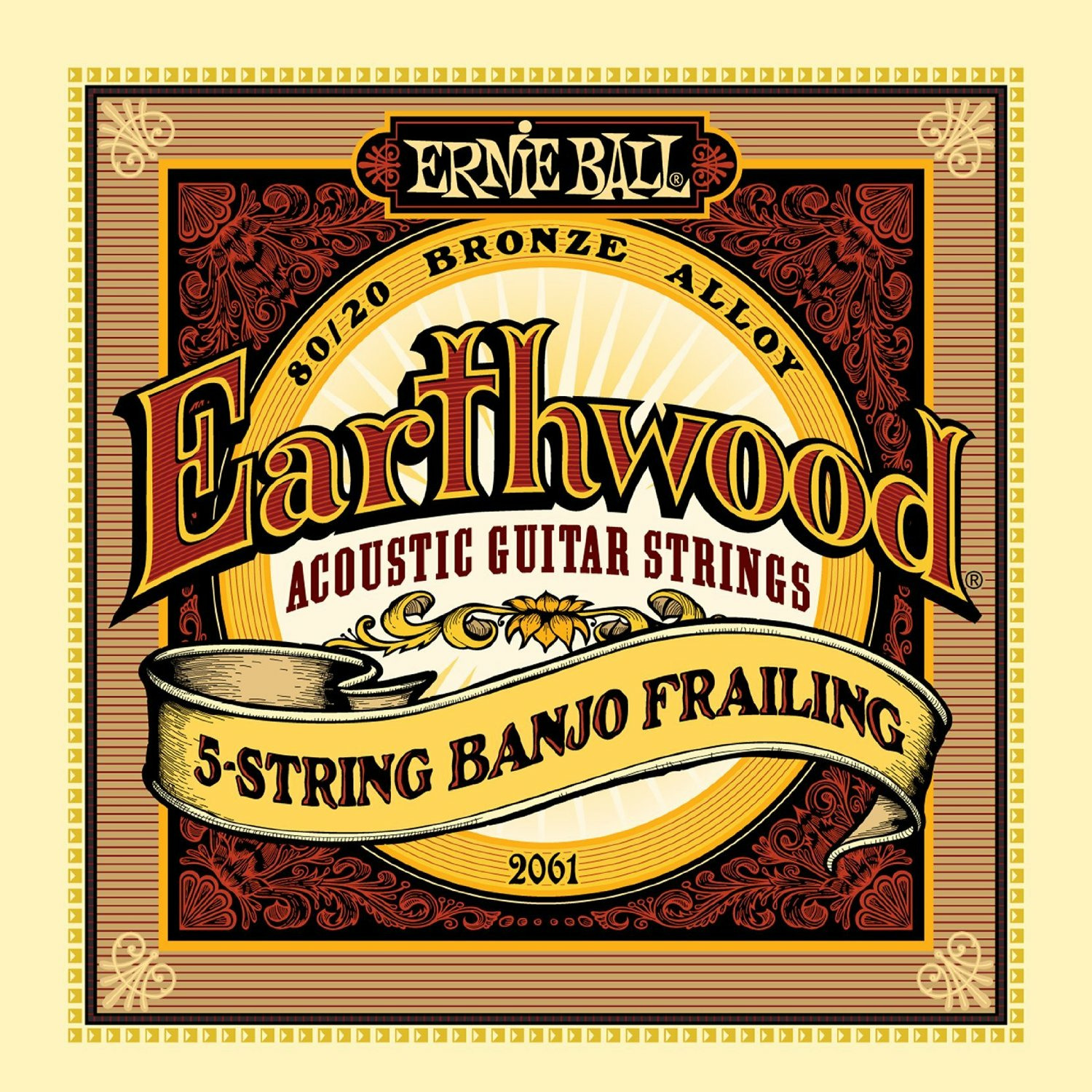 

Струны для банджо Ernie Ball 2061, 2061
