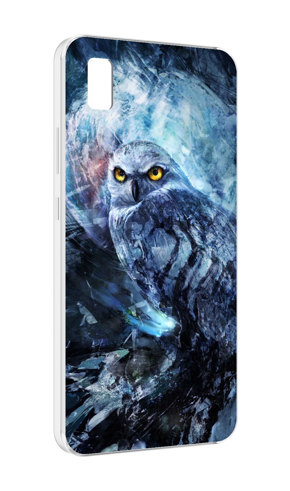 

Чехол MyPads замороженная-сова для ZTE BLADE L210, Прозрачный, Tocco