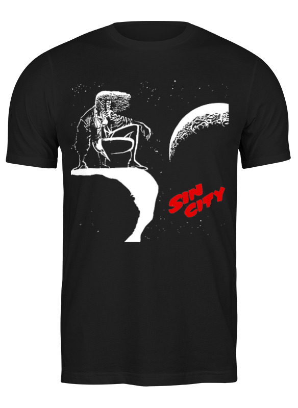 

Футболка мужская Printio Sin city / город грехов черная M, Черный, Sin city / город грехов