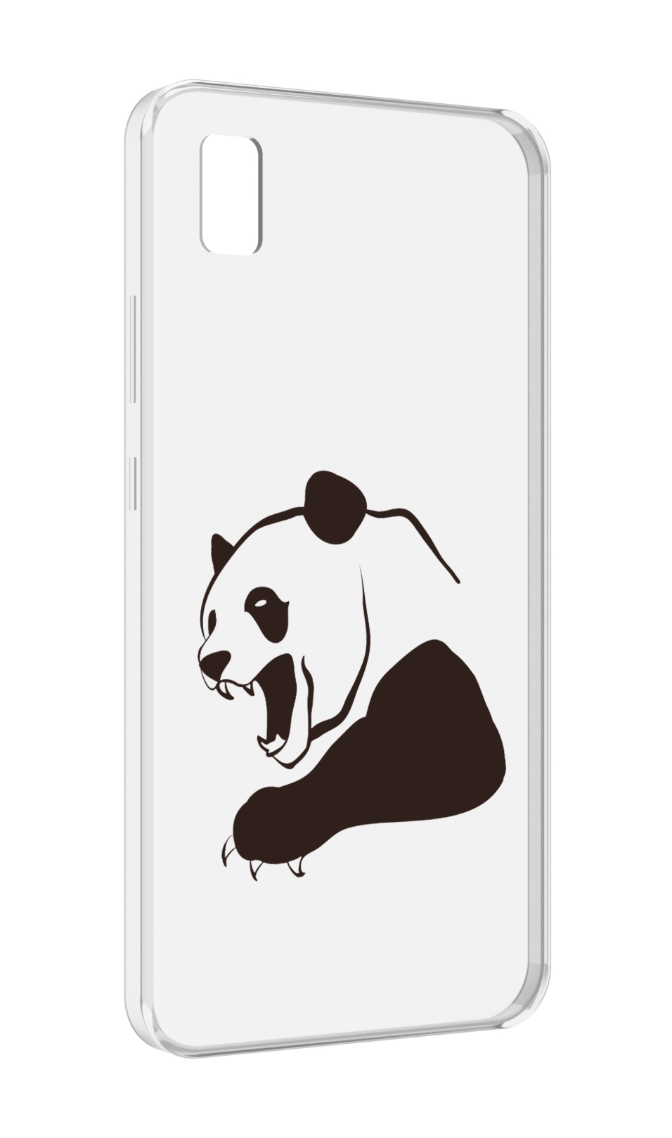 

Чехол MyPads злая-панда для ZTE BLADE L210, Прозрачный, Tocco