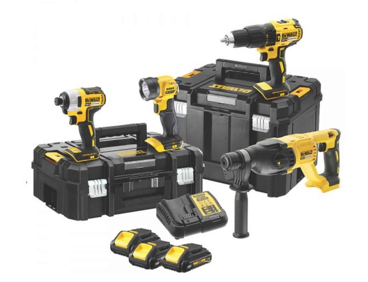 

Набор аккумуляторных инструментов DeWalt DCK440L3T
