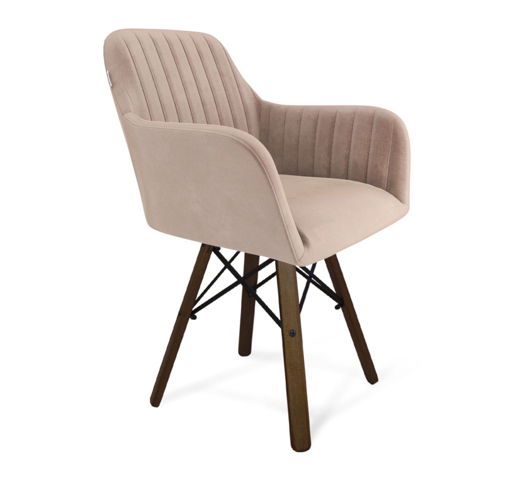 

Стул Sheffilton SHT-ST38-1/S70 латте/темный орех/черный, SHT-ST38-1/S70