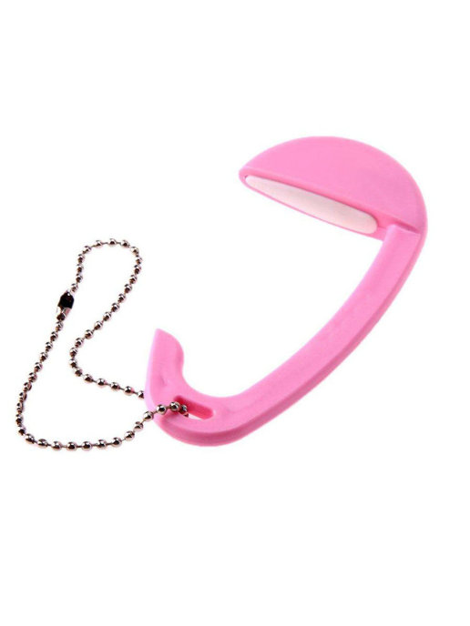 фото Брелок женский markethot крючок для сумок розовый nobrand