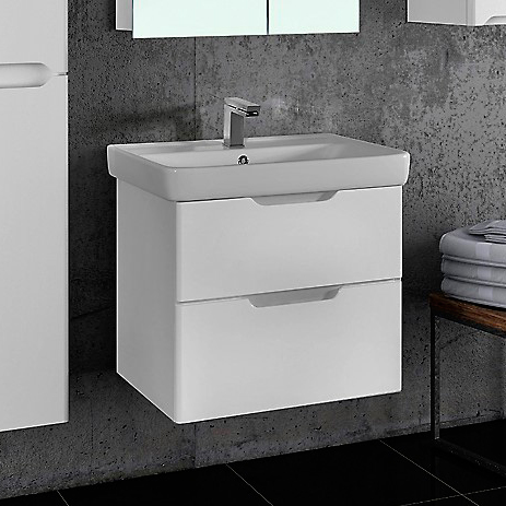 

Тумба с раковиной Dreja.Eco Q 60 белая
