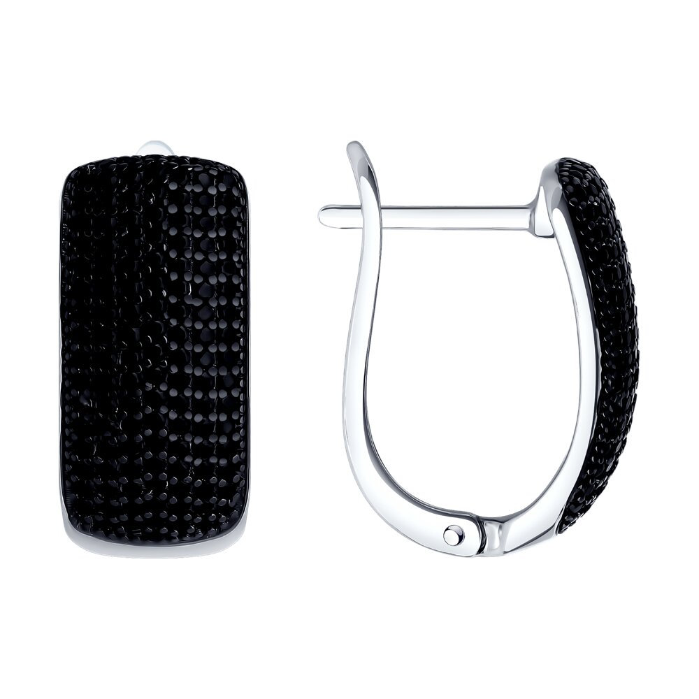 

Серьги из серебра SOKOLOV 94026520-91, фианит, 94026520-91