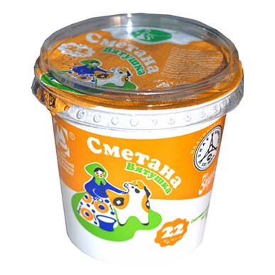 

Сметана Вятушка 22% 360 г
