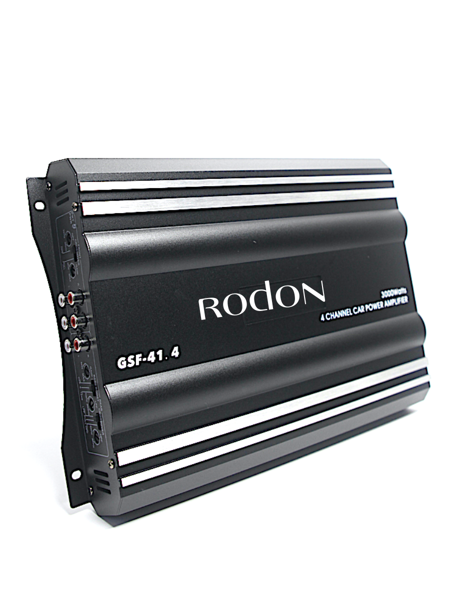 

Усилитель автомобильный Rodon автомобильный 4х канальный 3000Watt, 41.4