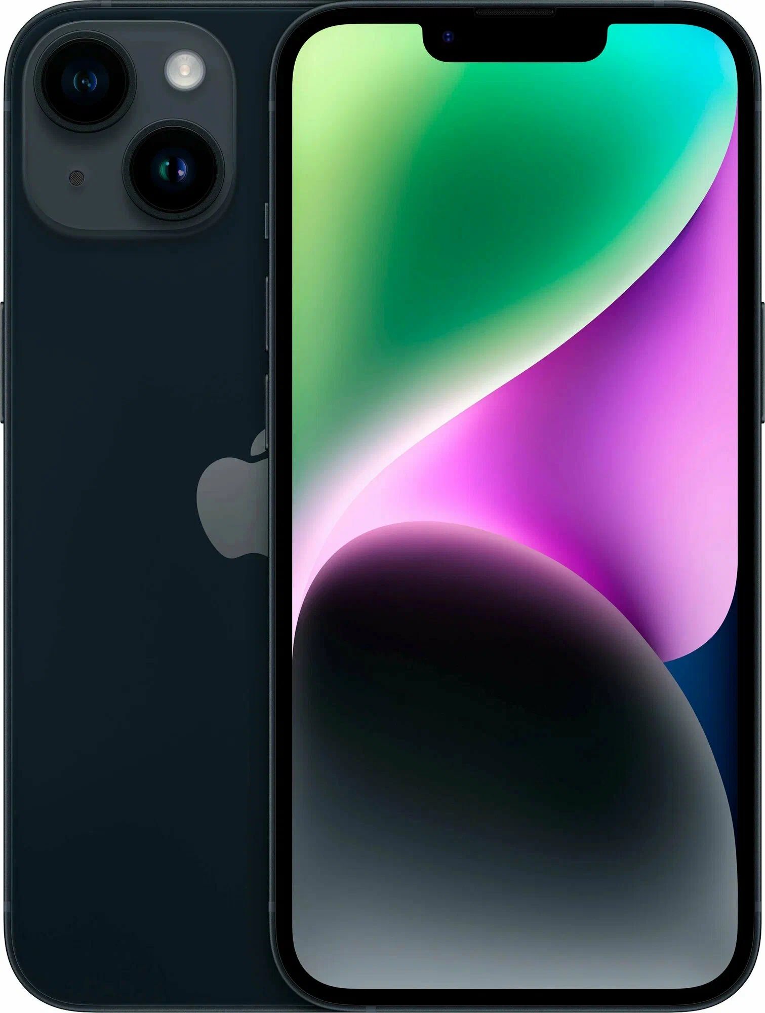 

Смартфон Apple iPhone 14 128Gb, A2882, темная ночь
