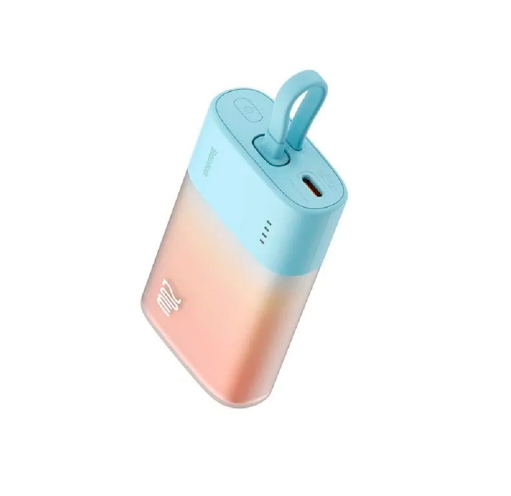 

Внешний аккумулятор Baseus Lighting 5200 mAh PPKDC05L Orange, PPKDC05L Orange