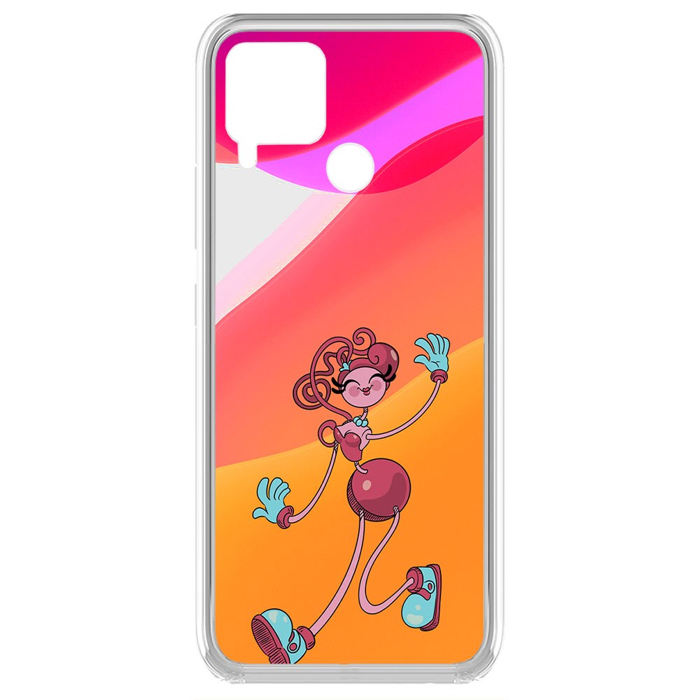 

Чехол-накладка Krutoff Clear Case Хаги Ваги - Мама Длинные Ноги для Realme C15