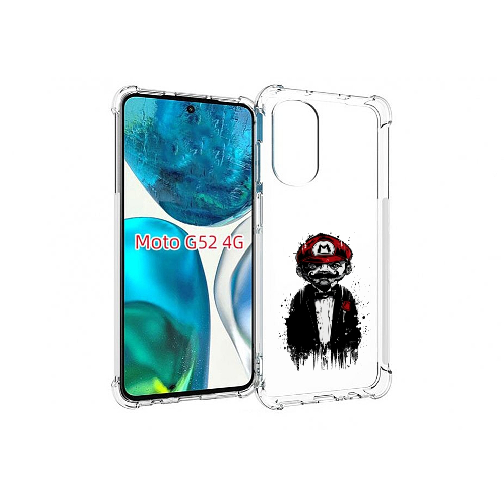 

Чехол MyPads марио для Motorola Moto G82 / Moto G52, Прозрачный, Tocco