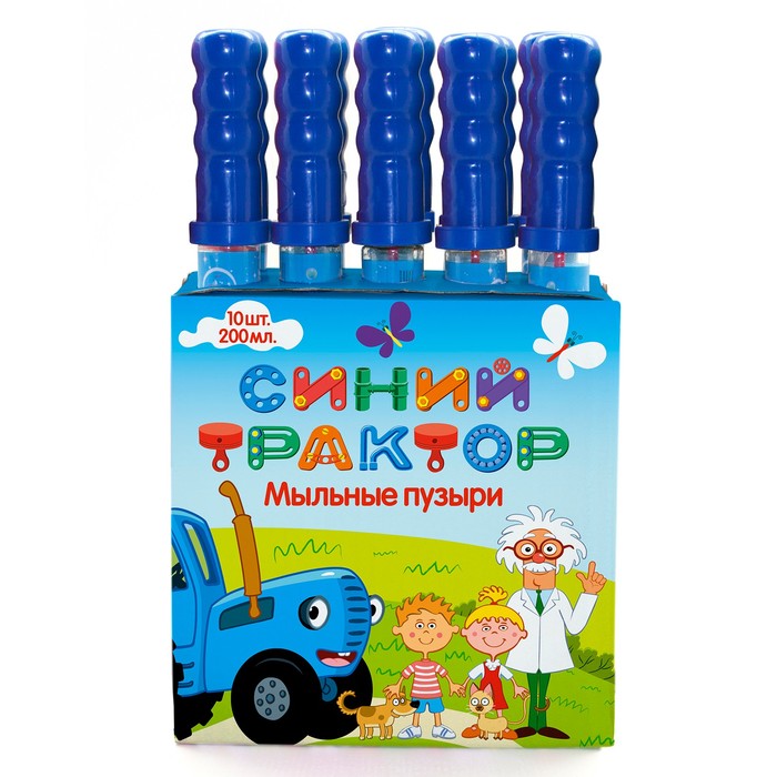 

Мыльные пузыри Меч, Синий трактор, 200 мл, 10 шт. (10 шт)