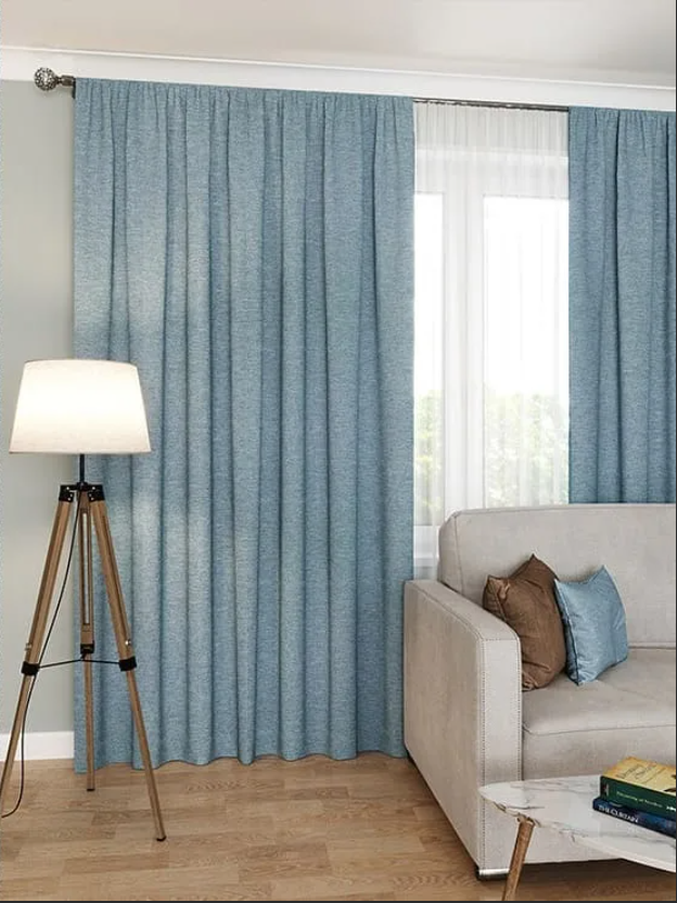 

Шторы Miazzo 150х270 см Зеленая, в гостиную, детскую, спальню Турция