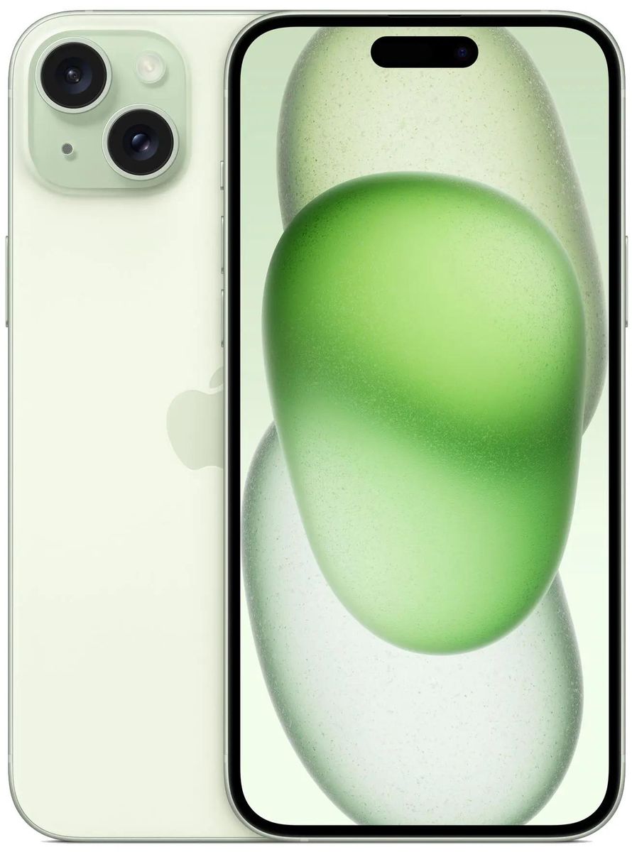 

Смартфон Apple iPhone 15 Plus 256Gb, A3096, зеленый