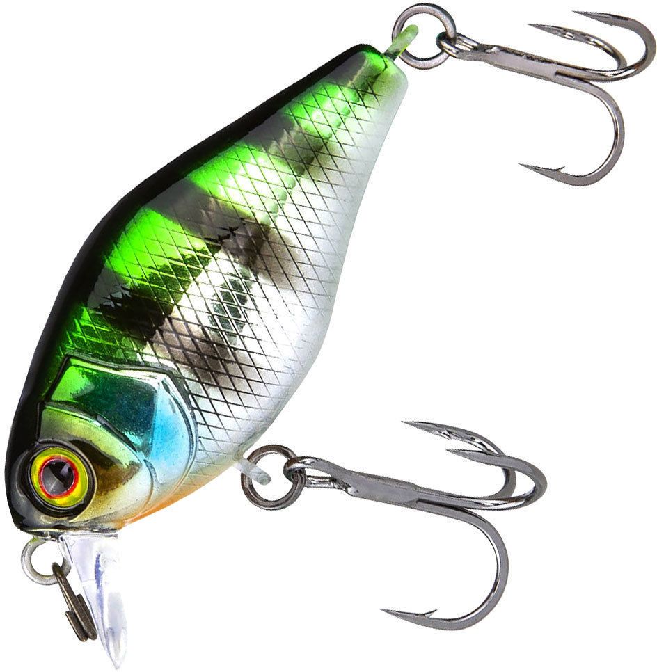 

Воблер Jackall CHUBBY 41F # HL Blue Gill, Зеленый;черный;серебристый, CHUBBY