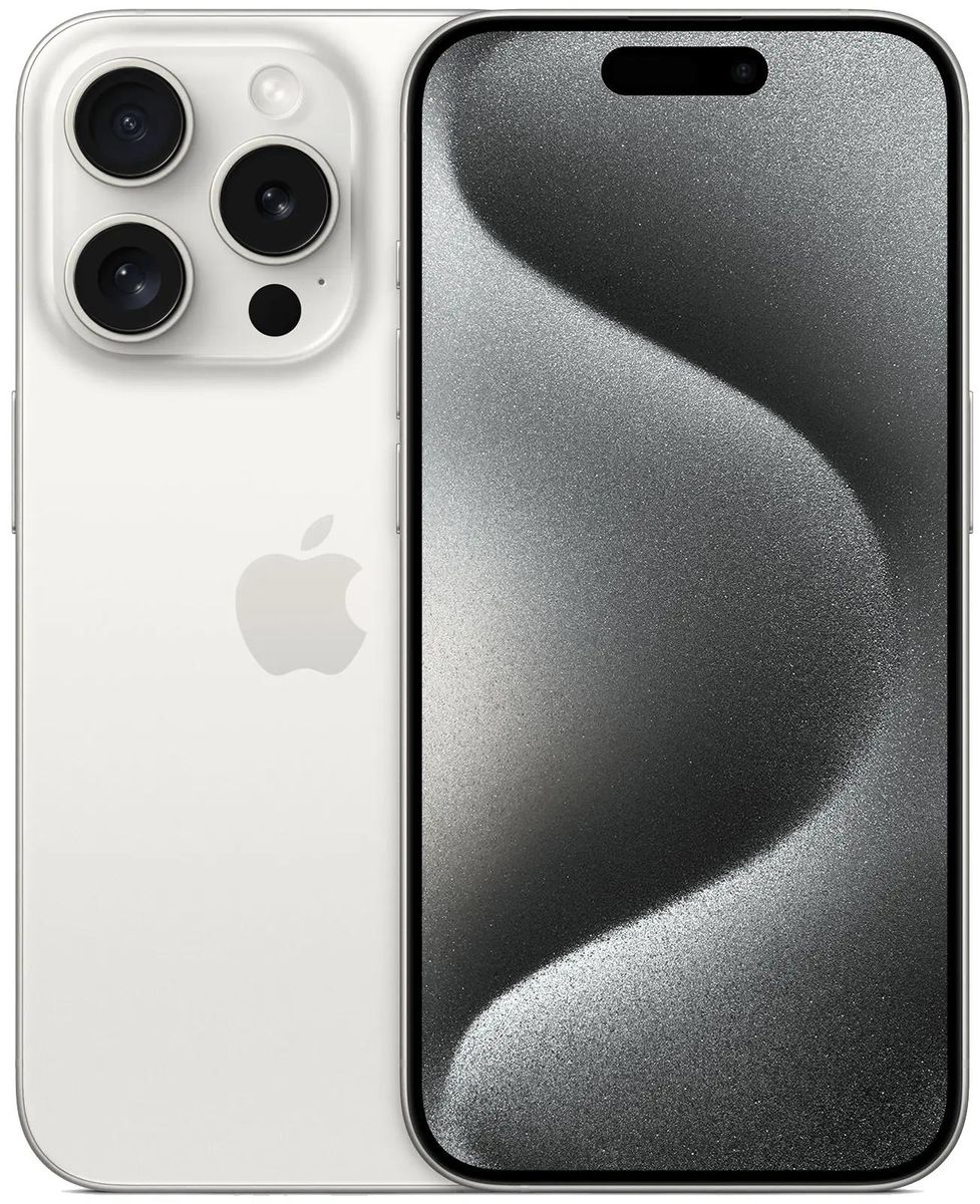 

Смартфон Apple iPhone 15 Pro 256Gb, A3104, белый титан