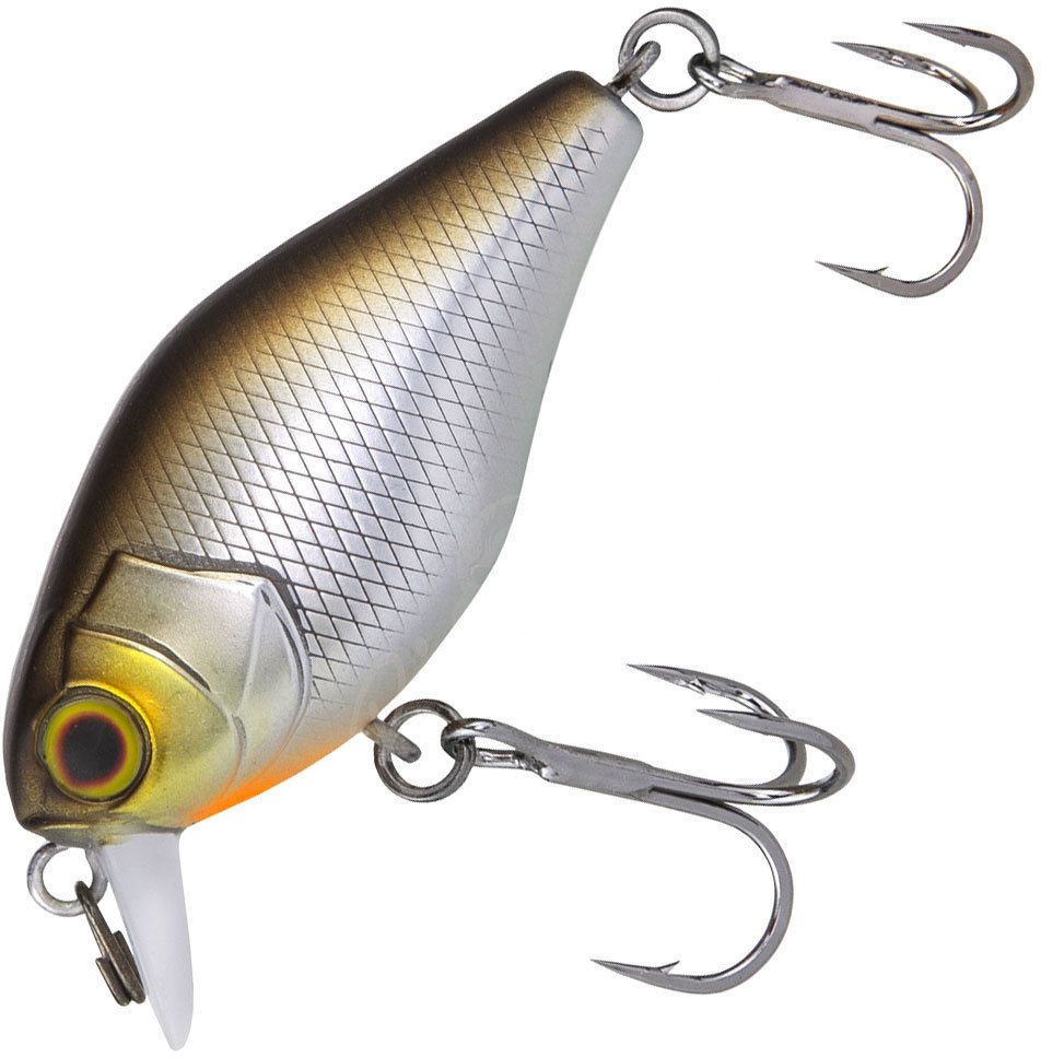 

Воблер Jackall CHUBBY 41F # HL Mat Roach, Серебристый;желтый;черный, CHUBBY