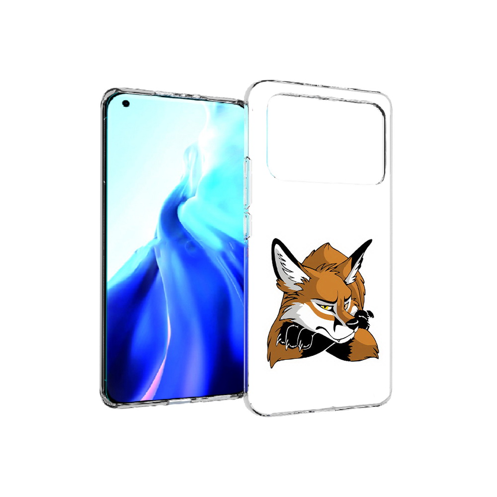 

Чехол MyPads Tocco для Xiaomi Mi 11 Ultra фокс (PT160500.261.660), Прозрачный, Tocco