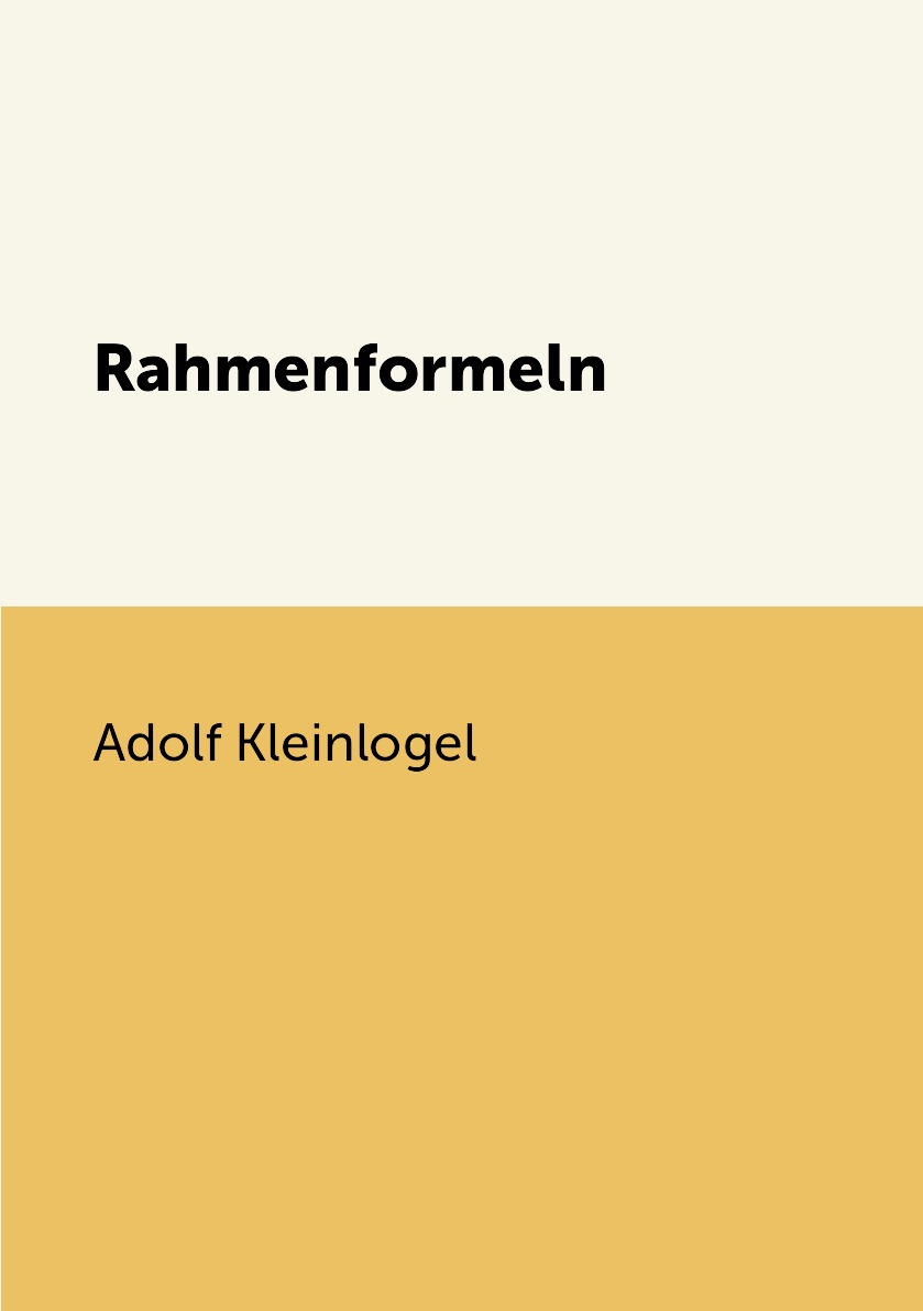 

Rahmenformeln