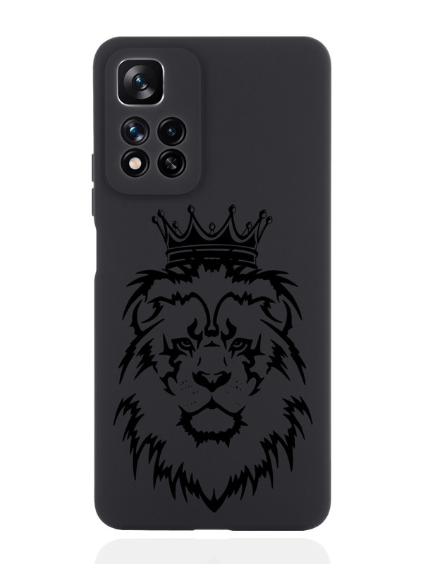 

Чехол MustHaveCase для Xiaomi Redmi Note 11 Pro Plus 5G Лев черный