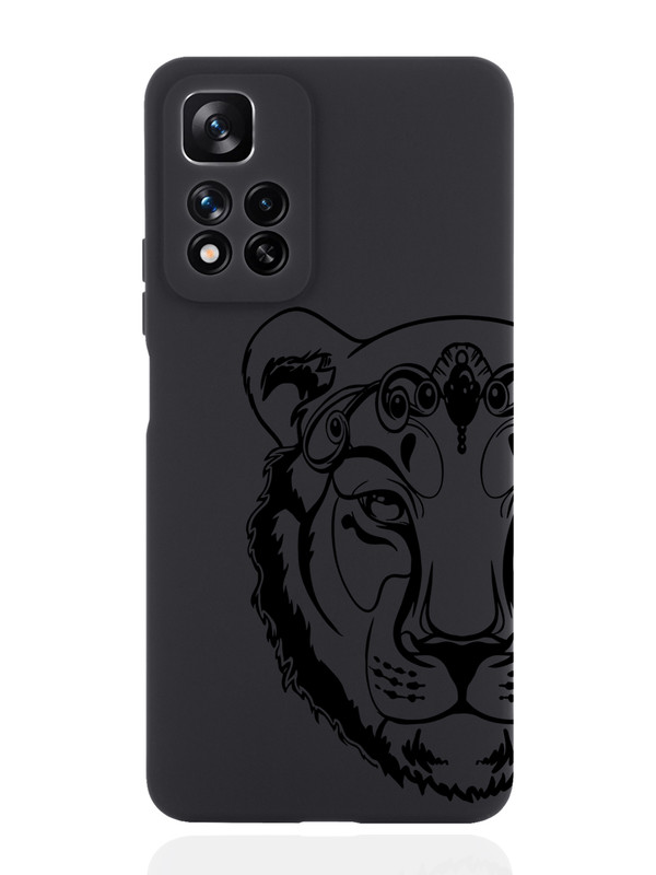

Чехол MustHaveCase для Xiaomi Redmi Note 11 Pro Plus 5G Львица черный