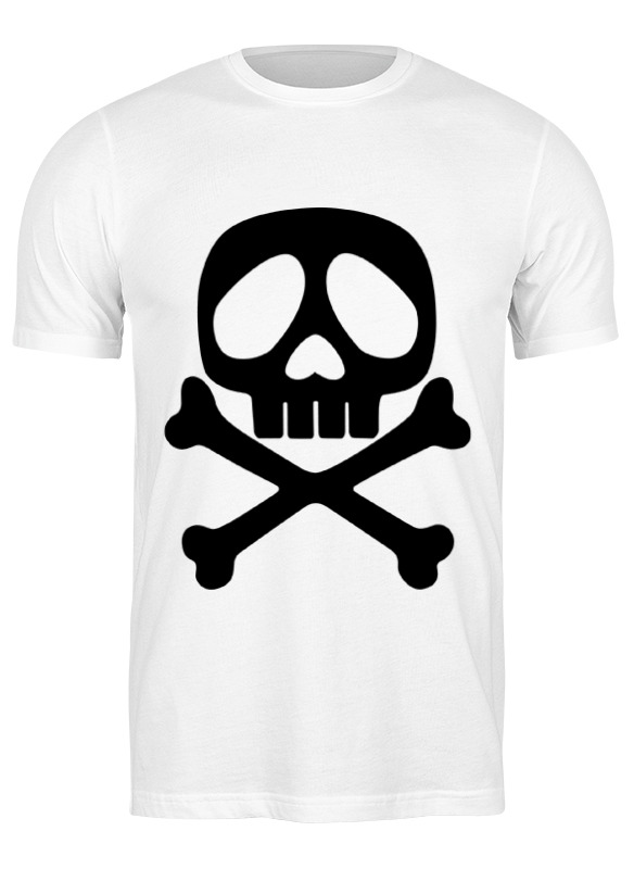 

Футболка мужская Printio Череп белая 3XL, Белый, Череп