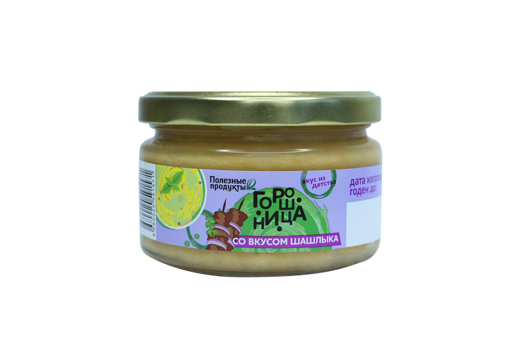 

Закуска горошница Полезные продукты со вкусом шашлыка 200 г, со вкусом шашлыка