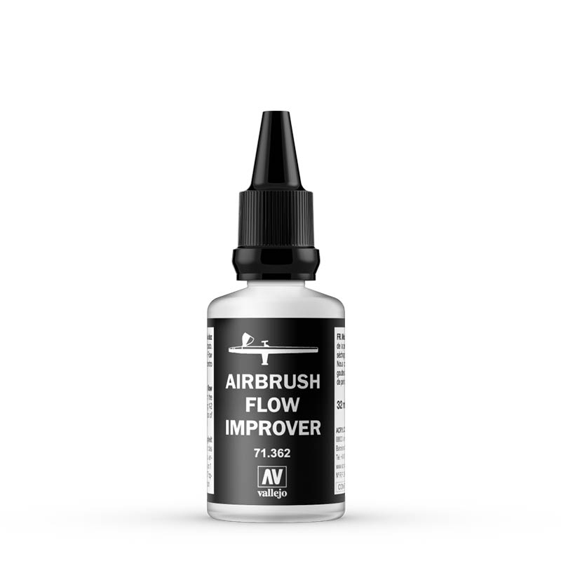 

Замедлитель засыхания Vallejo серии Airbrush Flow Improver, 32 мл, 71362, Flow Improver