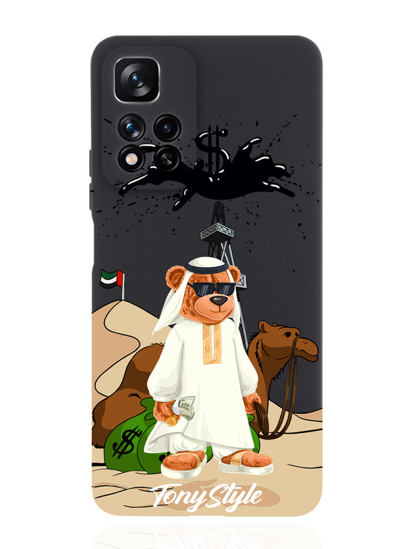 

Чехол Tony Style для Xiaomi Redmi Note 11 Pro Plus 5G Tony Style Дубай черный, Белый;золотистый;коричневый