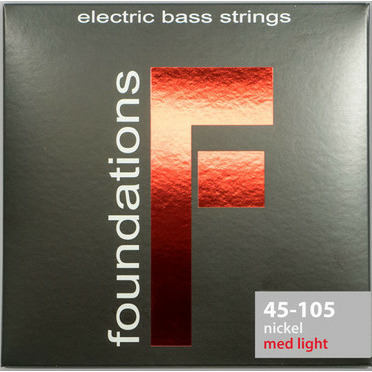 фото Струны для виолончели sit strings fn45105l foundations nickel medium-light 45-105