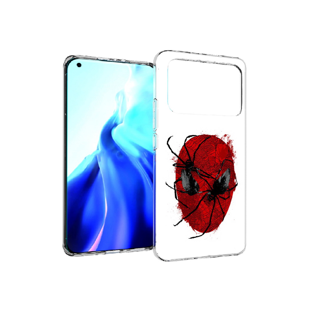 

Чехол MyPads Tocco для Xiaomi Mi 11 Ultra человек паук (PT160500.261.673), Прозрачный, Tocco