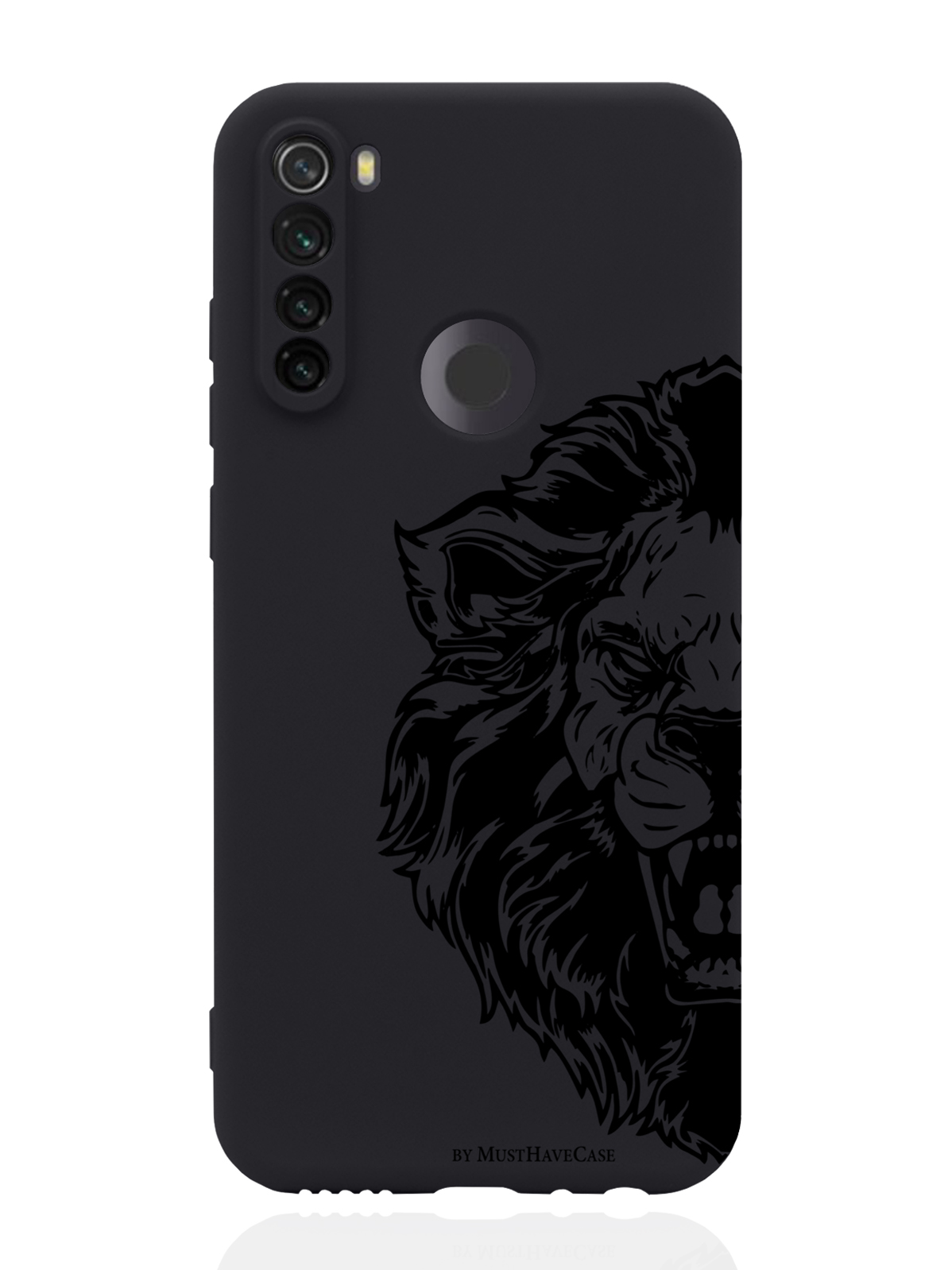 

Чехол MustHaveCase для Xiaomi Redmi Note 8T Король Лев черный, Черный;коричневый