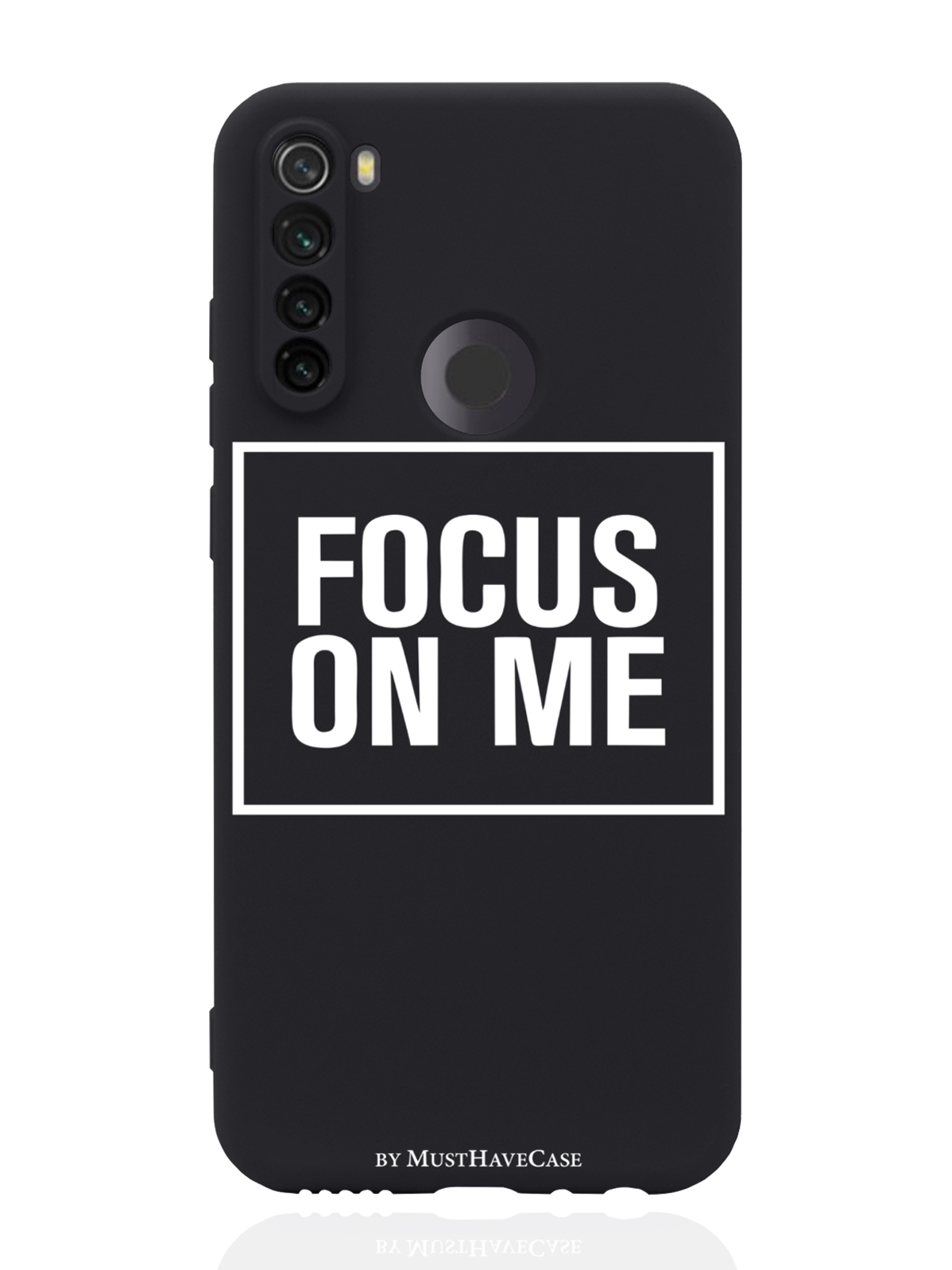 Чехол MustHaveCase для Xiaomi Redmi Note 8T Focus on me черный