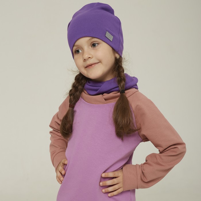 

Шапка детская Tuot фиолетовый 50, 1217347