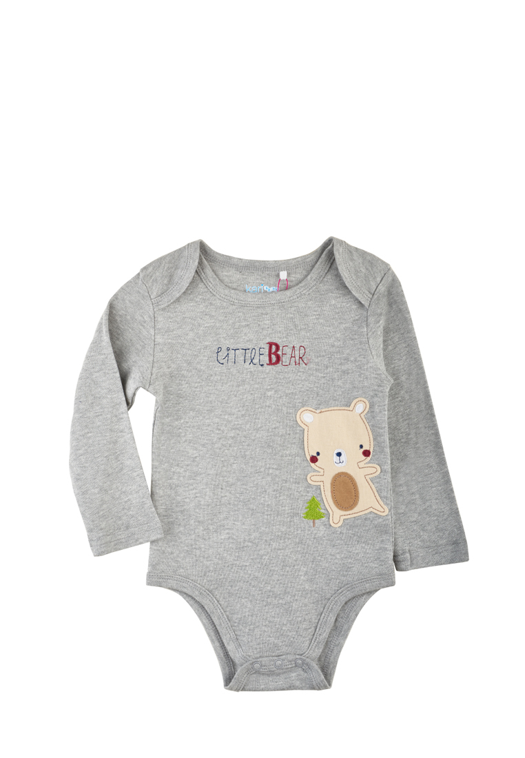 

Боди детское Kari baby AW20B01203208 серый р.86, AW20B01203208