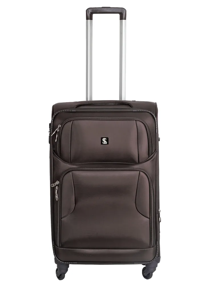 

Чемодан унисекс Supra Luggage STS-2001 camel fur L, STS-2001