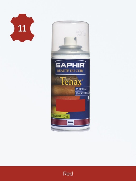 фото Краска для обуви saphir tenax red